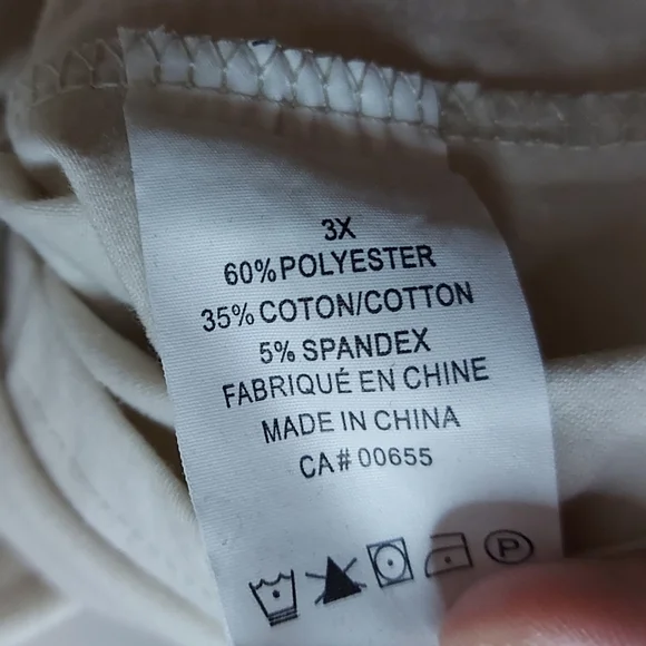 Penningtons Pretty Stylish Foil And Rhinestone Shirt - Picture 7 of 7